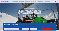 Desktop Screenshot of lesmenuires-intersport.com